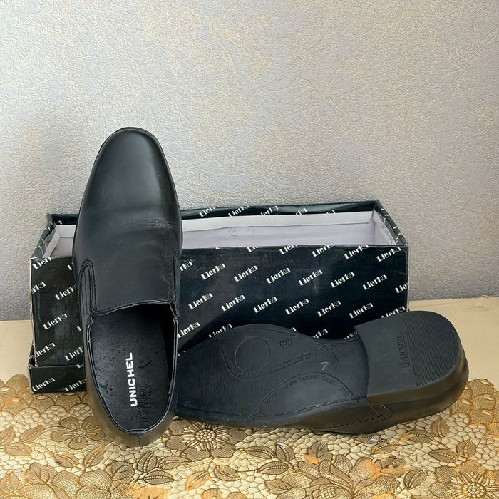 Туфли мальчиковые кожаные