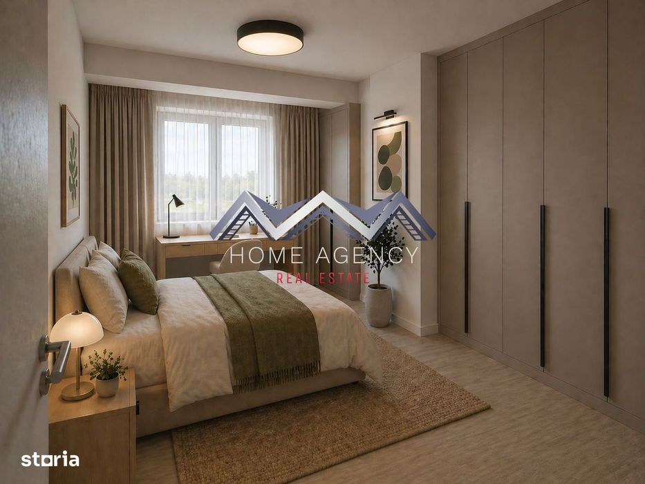 Apartament 2 camere Otopeni central | parcare subterană + bucătărie în