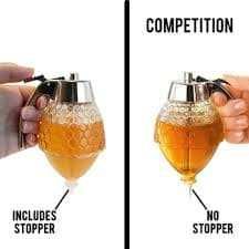 Бутылка диспенсер для меда Honey Dispenser pos52