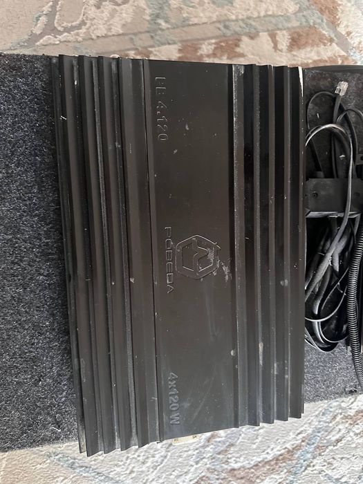 Сабвуфер и усилитель