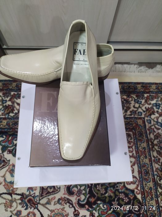 Продается новые кожаные туфли FABI. Италия.