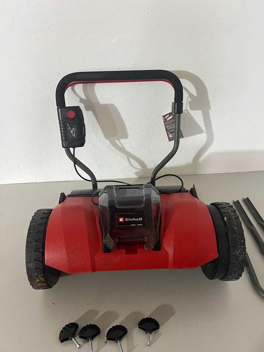 Einhell GE-HM 18/38 Li-Solo Power X-Change – Mașină de tuns gazon cilindrică 18V, lățime 38 cm