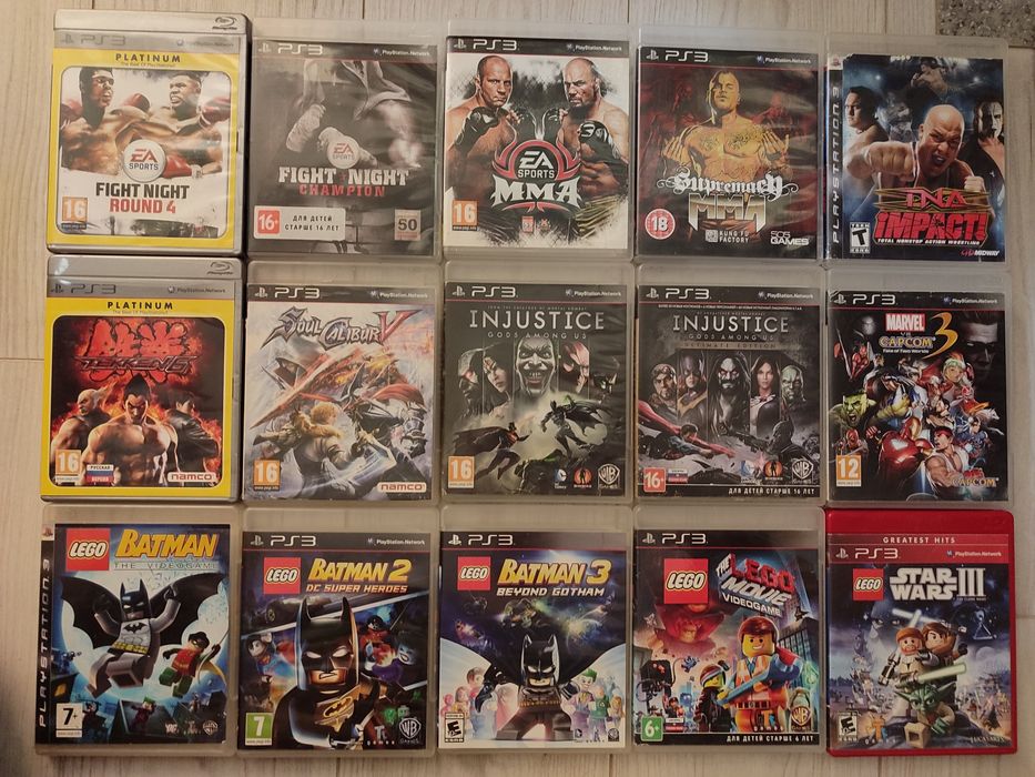 Игры для PS3 обновил март