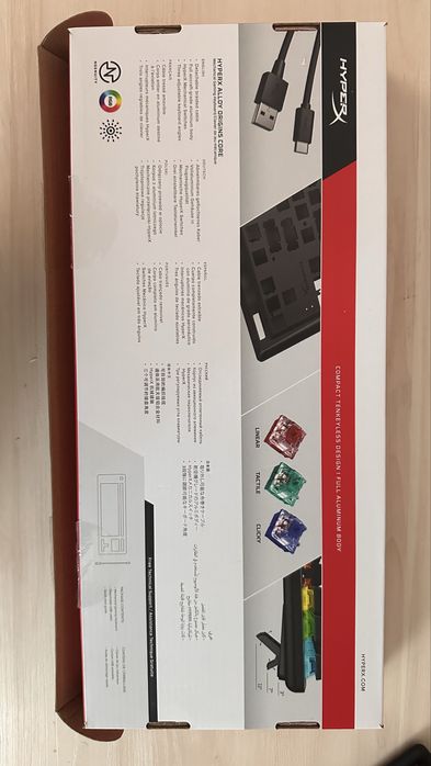 Hyperx Alloy Origins core игровая клавиатура