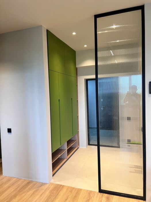 Стеклянные перегородки. Раздвижные системы