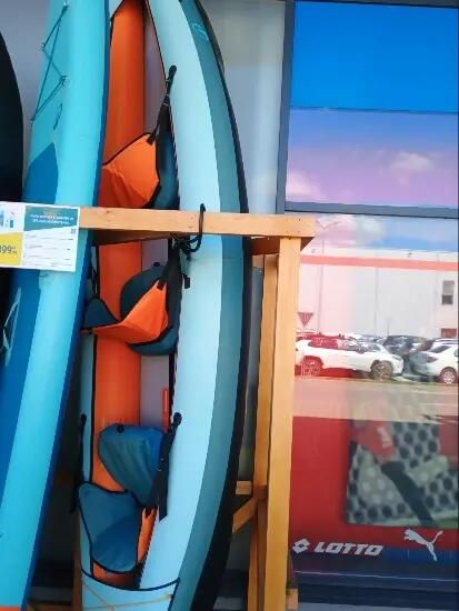 Set caiac-canoe Tribord 100 Essential 2/3 - produs resigilat Decathlon