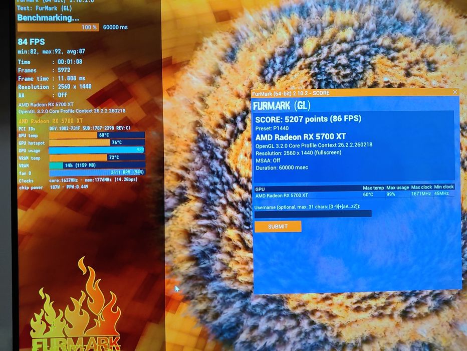 Placa video Amd RX 5700 XT 8gb 3x dp 1 hdmi
