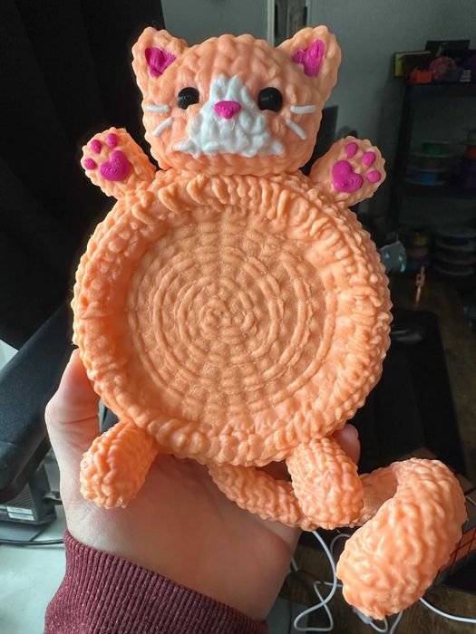 Suport Cana / Pahar Pisica - Printat 3D