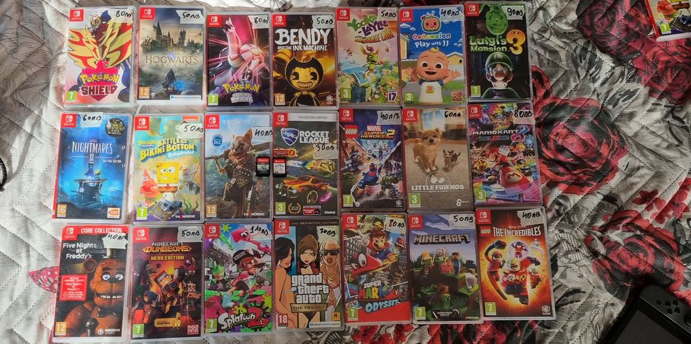 Nintendo switch игри