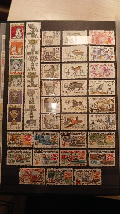Почтовые марки Чехословакии