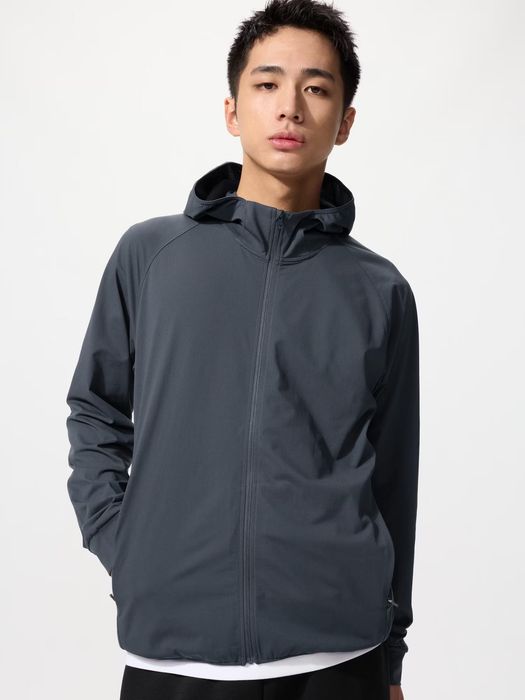 Зипка с УФ защитой Uniqlo unisex графит