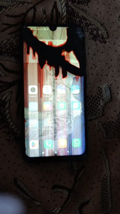Смартфон xiaomi redmi , рабочий но разбит экран