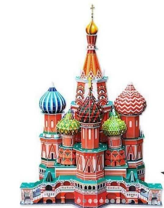 Puzzle Cubic Fun 3D City Line Moscow