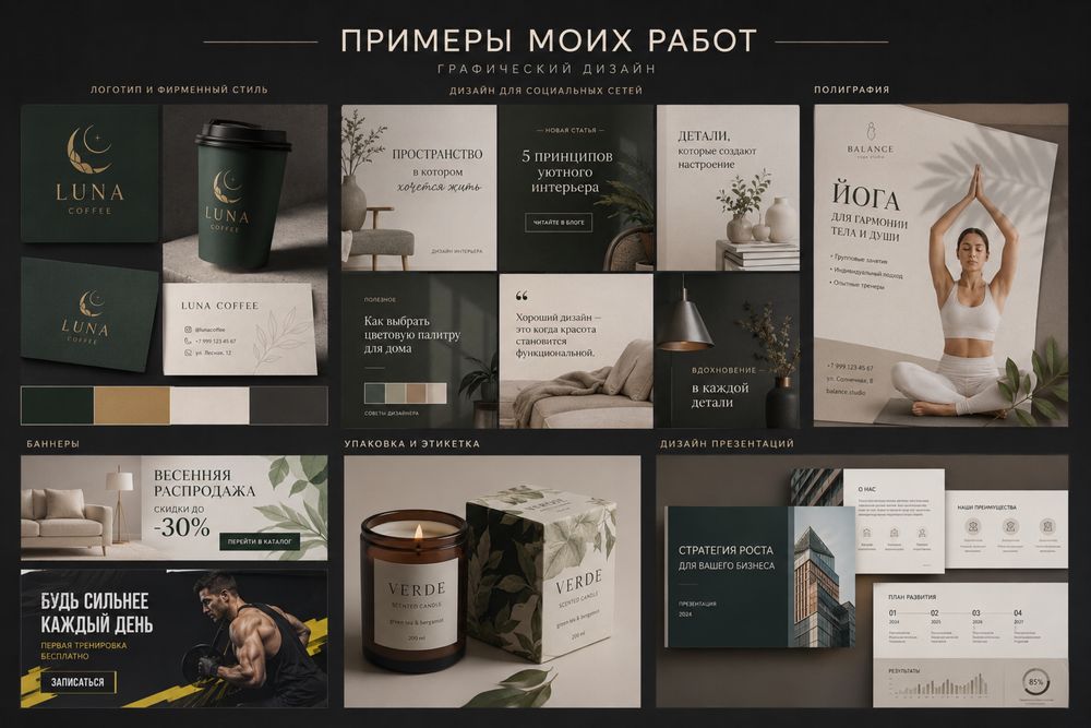 Дизайн листовок, визиток, баннеров и тд.
