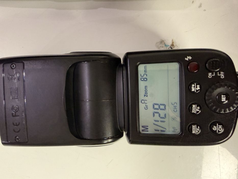 Blit Flash Godox TT600 Non-TTL Patina Universala Mod Manual