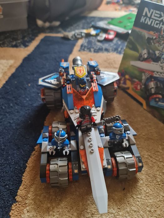 Лего nexo knight собранный