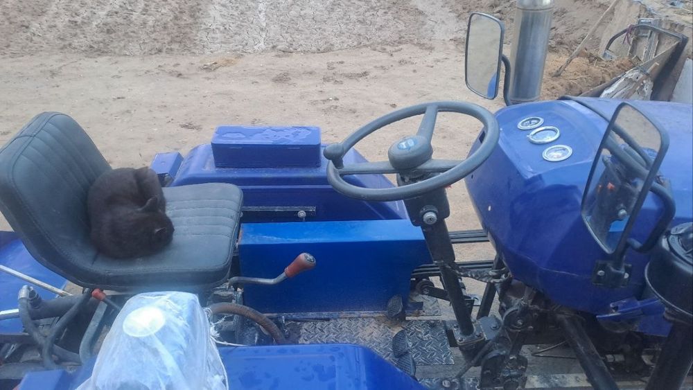 Мини трактр зубр яанги холати 6.7.соат и