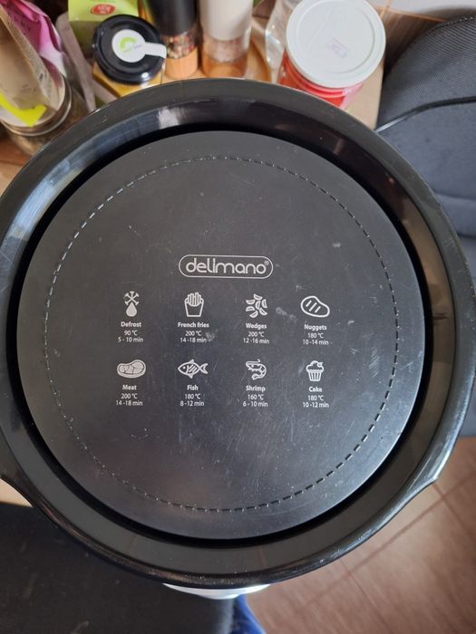 Friteuza cu aer cald - Air fryer - Delimano