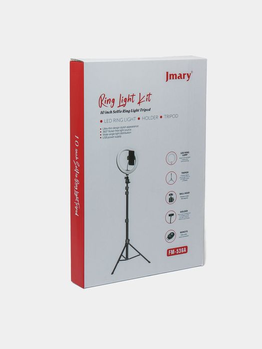 Кольцевая лампа jmary 26 см FM 536A