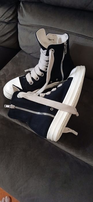 Rick Owens Ramones DRKSHDW Jumbo Lace 46 обувки