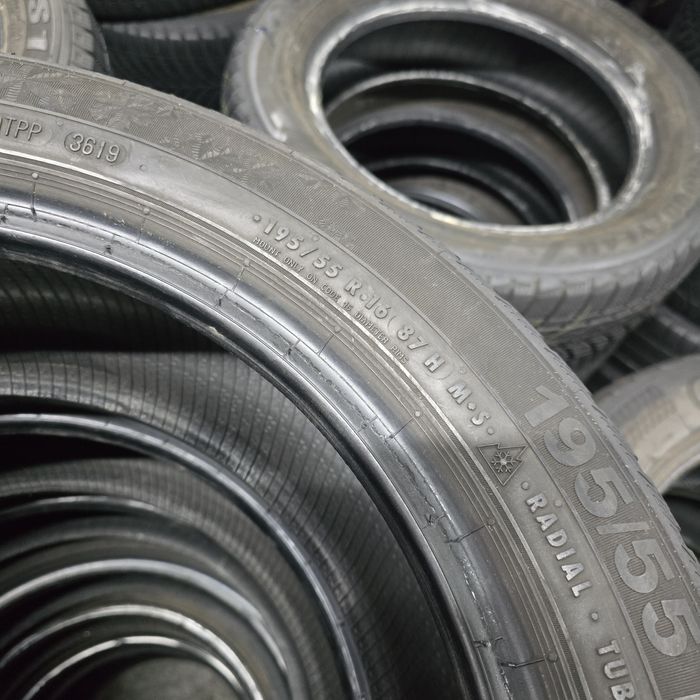 2x 195/55/16 M+S SEMPERIT 2019 Stare excelentă