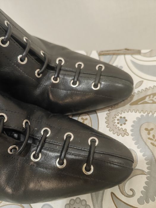 Ботинки ZARA кожаные