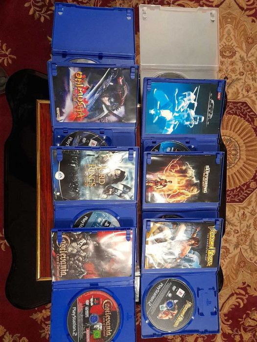 Диски на Playsatation 2