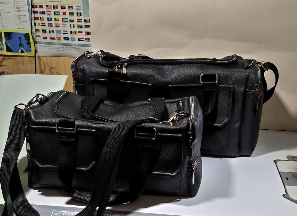 Иск-КожаСумка спортивная, дорожная качественная от производителя