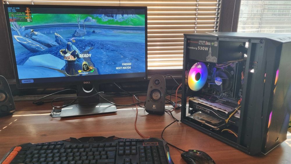 Геймърска конфигурация Intel I7 6700 , RX580 8GB , 16GB рам