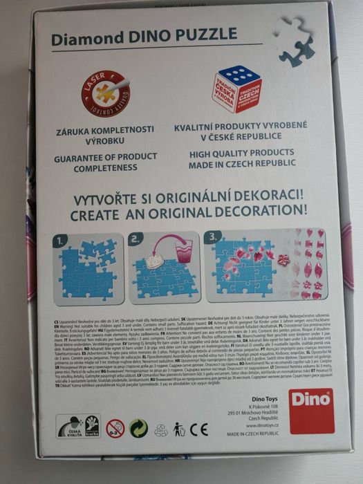 Пъзел Dino - Diamond Пъзел - Sofia the First, 200 части