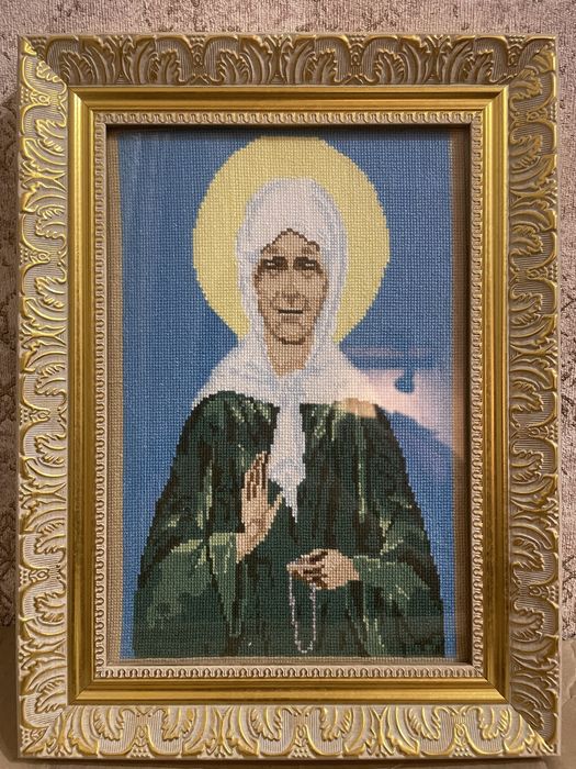 Картины ручной работы, вышитые крестиком