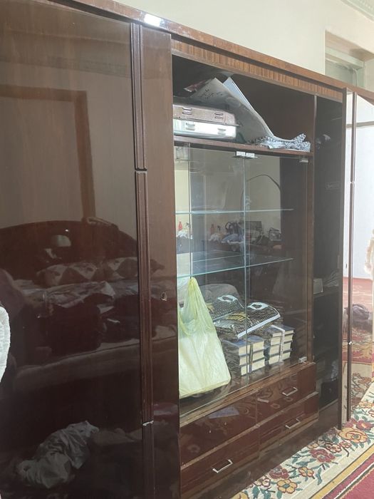 Кровать и Щкаф бу