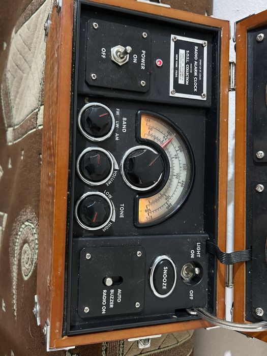 Radio alarm clock retro Spirit of St. Louis – S.O.S.L. Collection