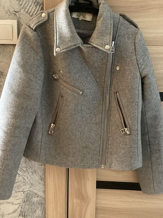 Косуха из пальтовой ткани