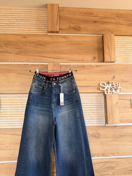 Страхотни дънки висока талия с ластик Tommy Hilfiger