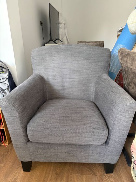 Fotoliu Ikea gri