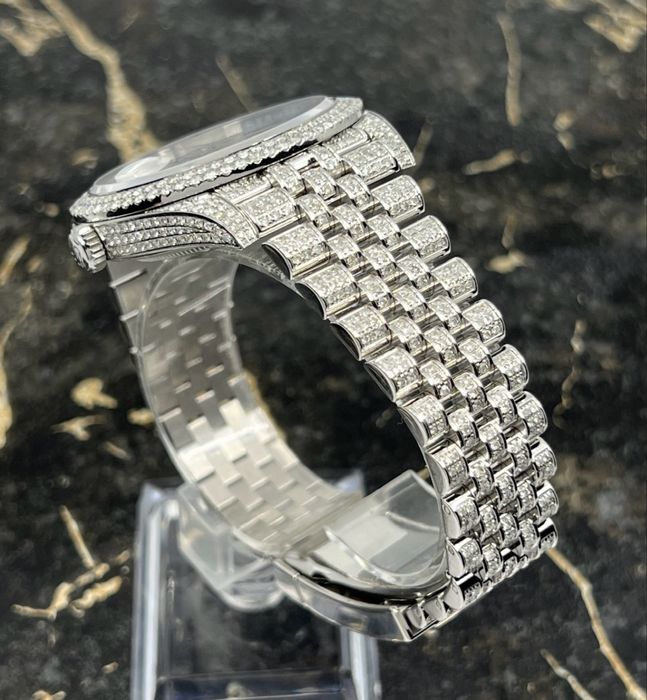 Rolex Datejust 41mm Iced Out