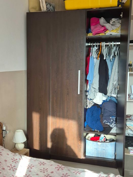 Гардероб масивен, стабилен, напълно запазен Бургас, кв. Сарафово