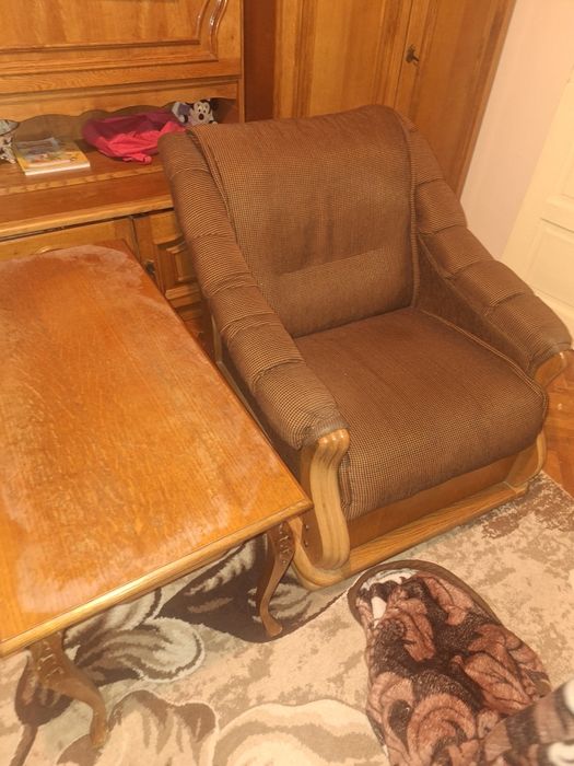 Canapea extensibila + 2 fotolii