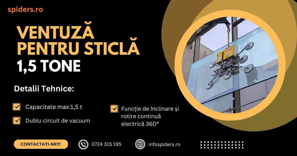 Inchiriere ventuza sticla