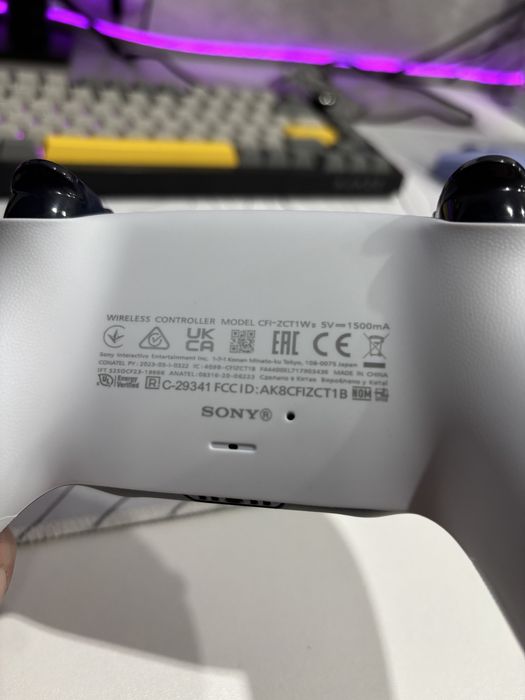 DualSense PS5 белый игровой контролер