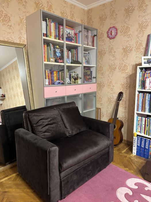 Кресло кровать после перетяжки в зетте