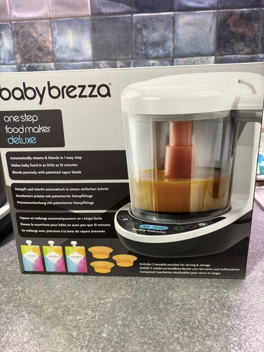 Baby Brezza One Step Food Maker Deluxe – aparat preparare mâncare bebeluși