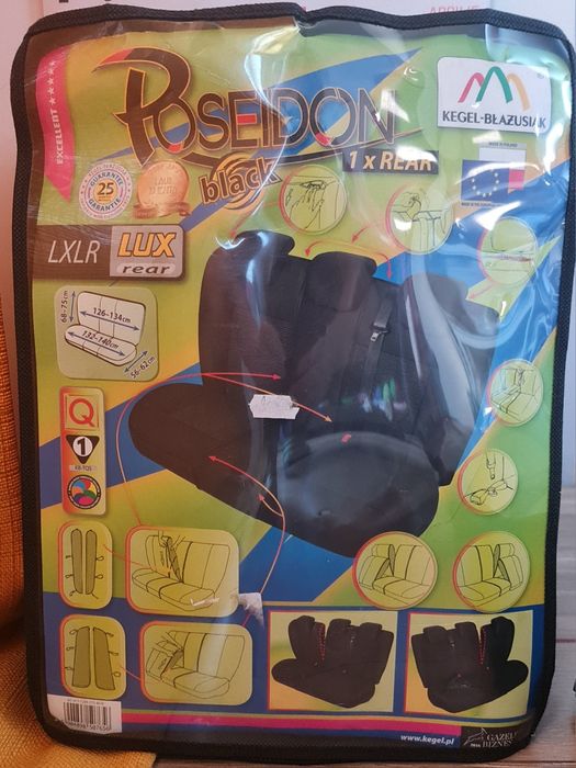 Huse scaune Passat B6-B7 (Negru)