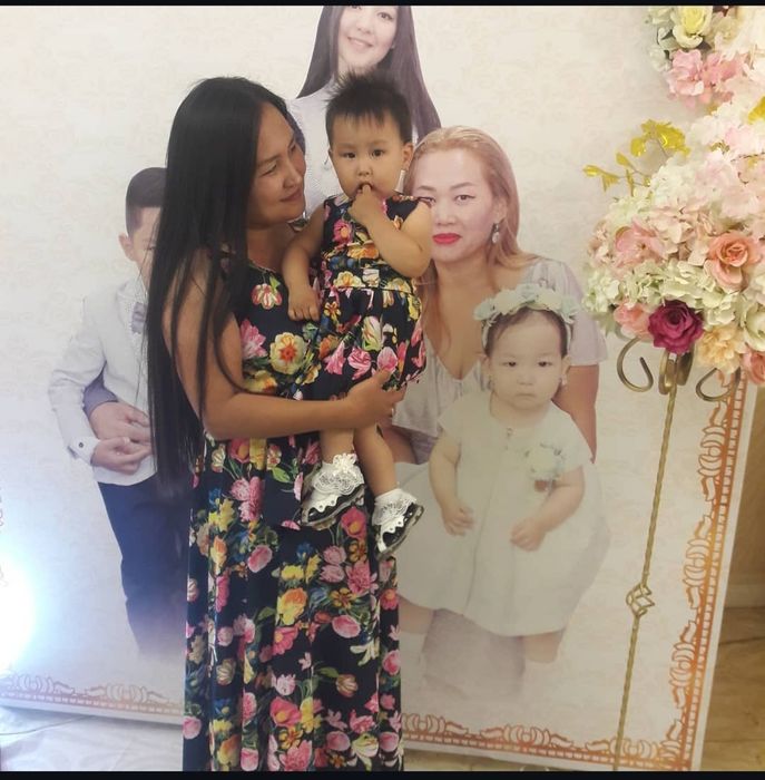 Платье Мама и дочка