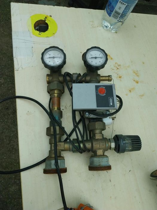 Grup pompare încălzire cu pompă IMP Pumps + Wilo DN40 – complet