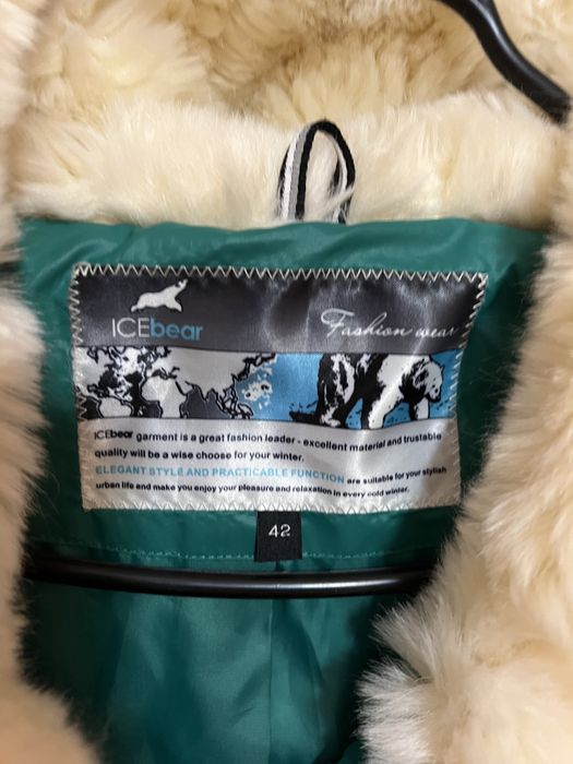 Пуховик ice bear 42 размер