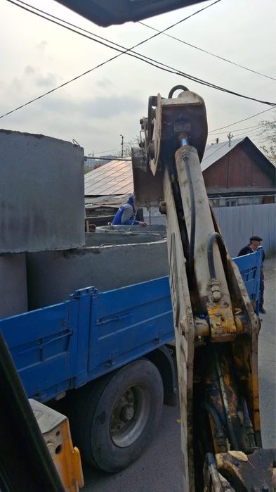 Услуга 3в1 зкскаватор погрузчик