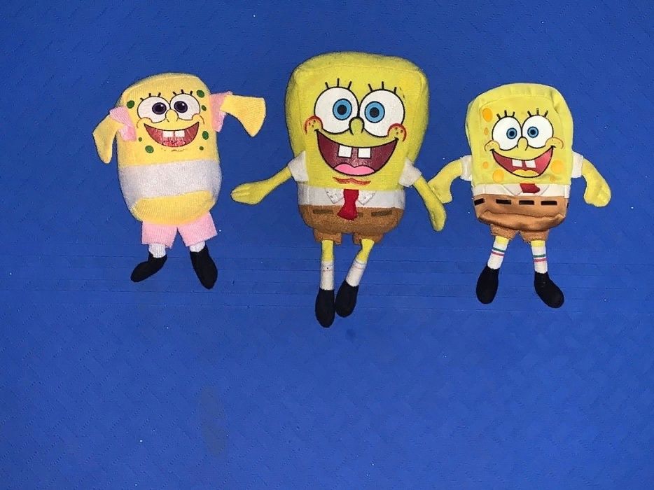 Губка Боб /мягкие игрушки/ 3 шт.
