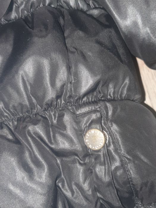 Черно зимно якенце с гъши пух Benetton